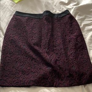 Loft lace pencil skirt.